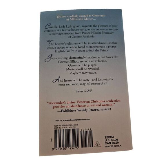 What happens at Christmas by Victoria Alexander zebra historical romance books i - Picture 5 of 5